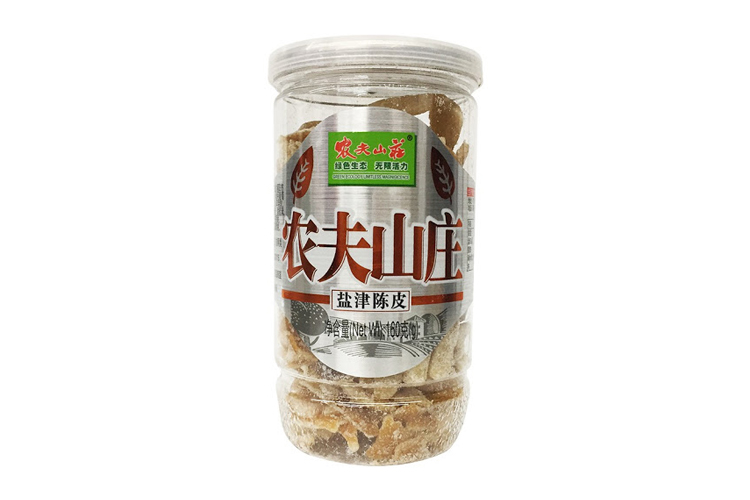 农夫山庄罐盐津陈皮 160G